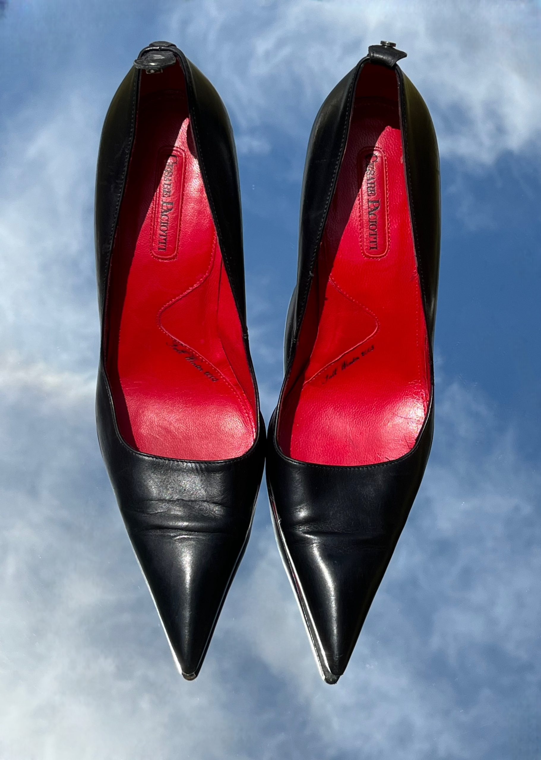 Escarpins en cuir